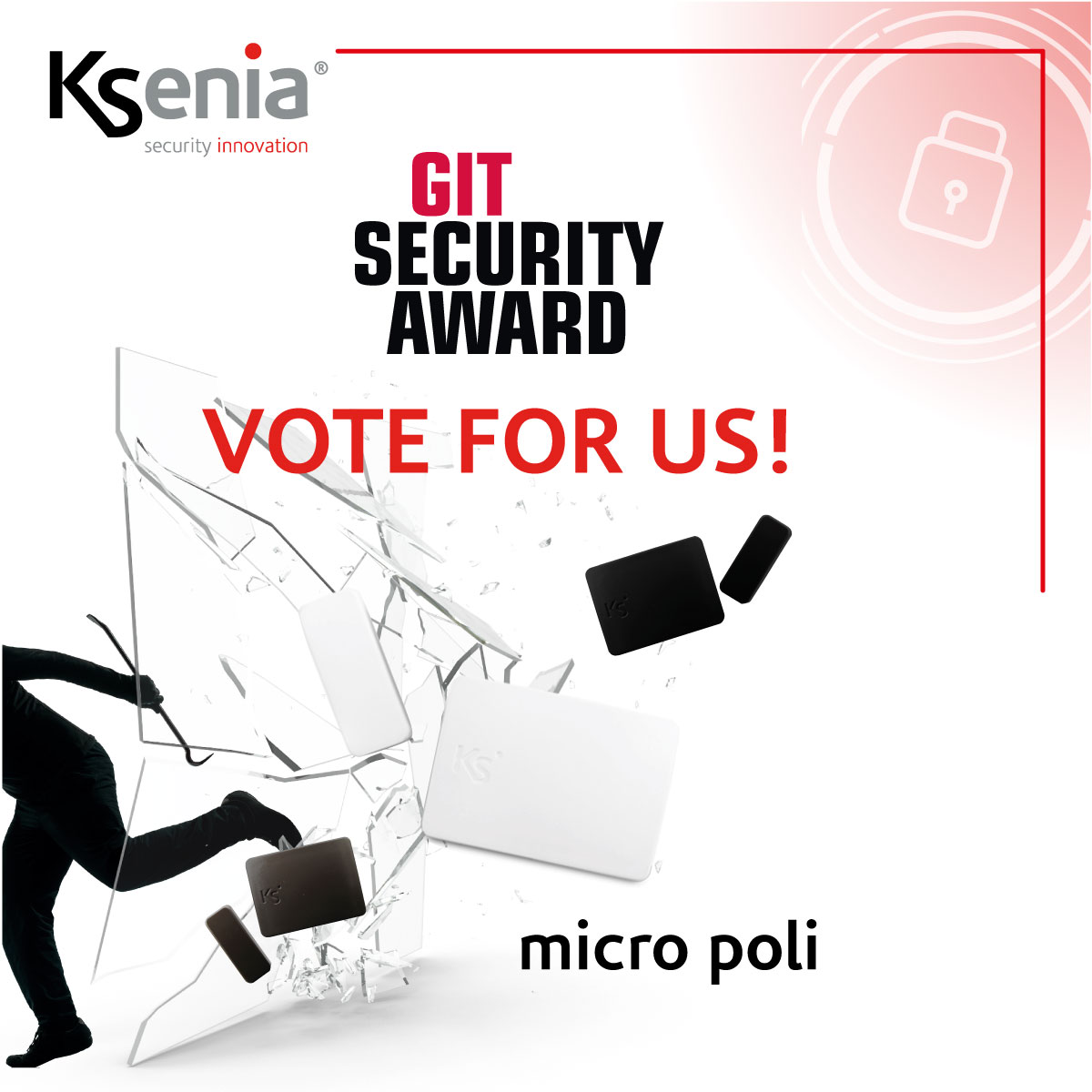 micro poli è tra i finalisti di GIT SECURITY AWARD 2024!