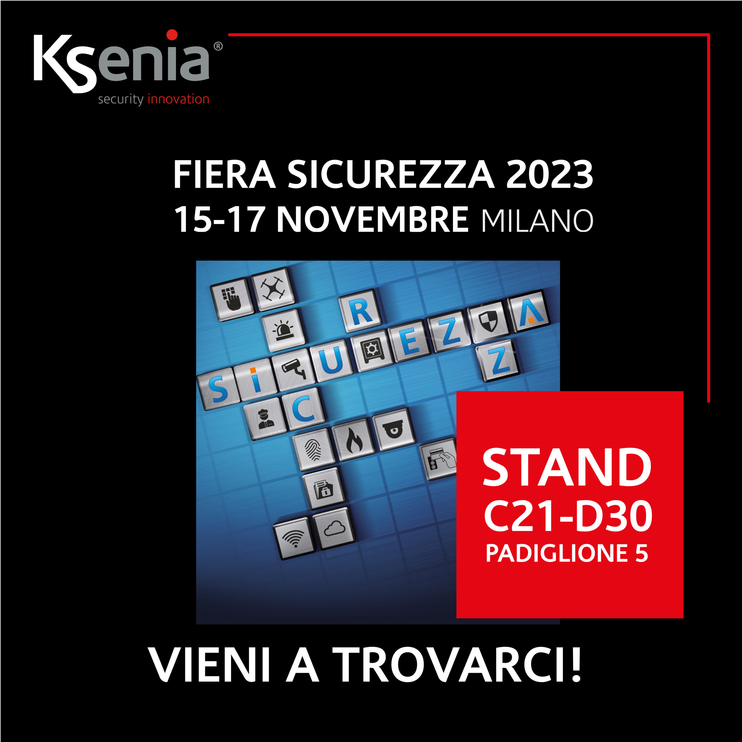 Ksenia A Fiera Sicurezza 2023!