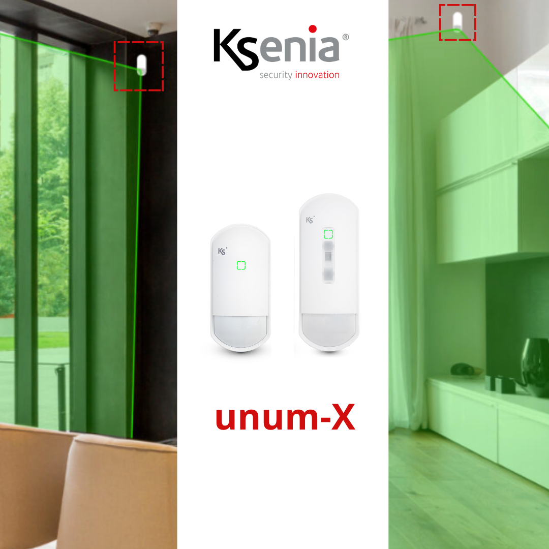 Unum-X Senzorů Ksenia Security