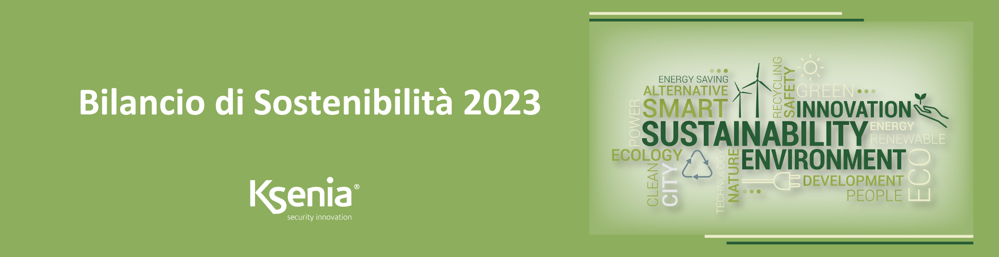 2023 Sustainability Report Ksenia Security