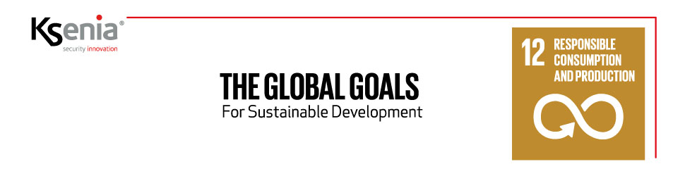 Ksenia Security supports the Global Goals