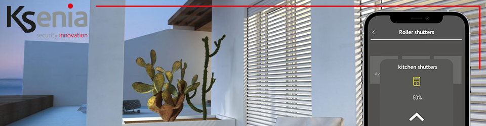 Google home hot sale roller shutters