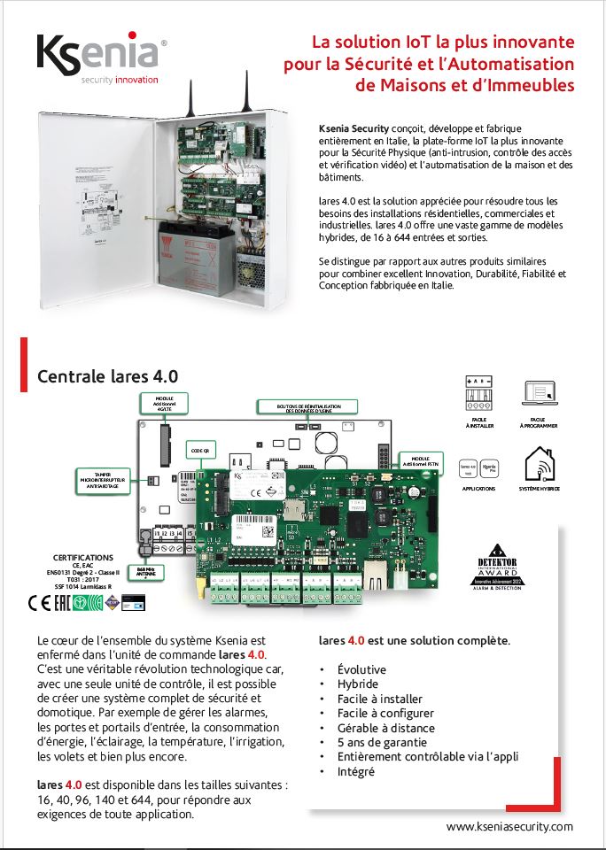 brochure lares 4.0