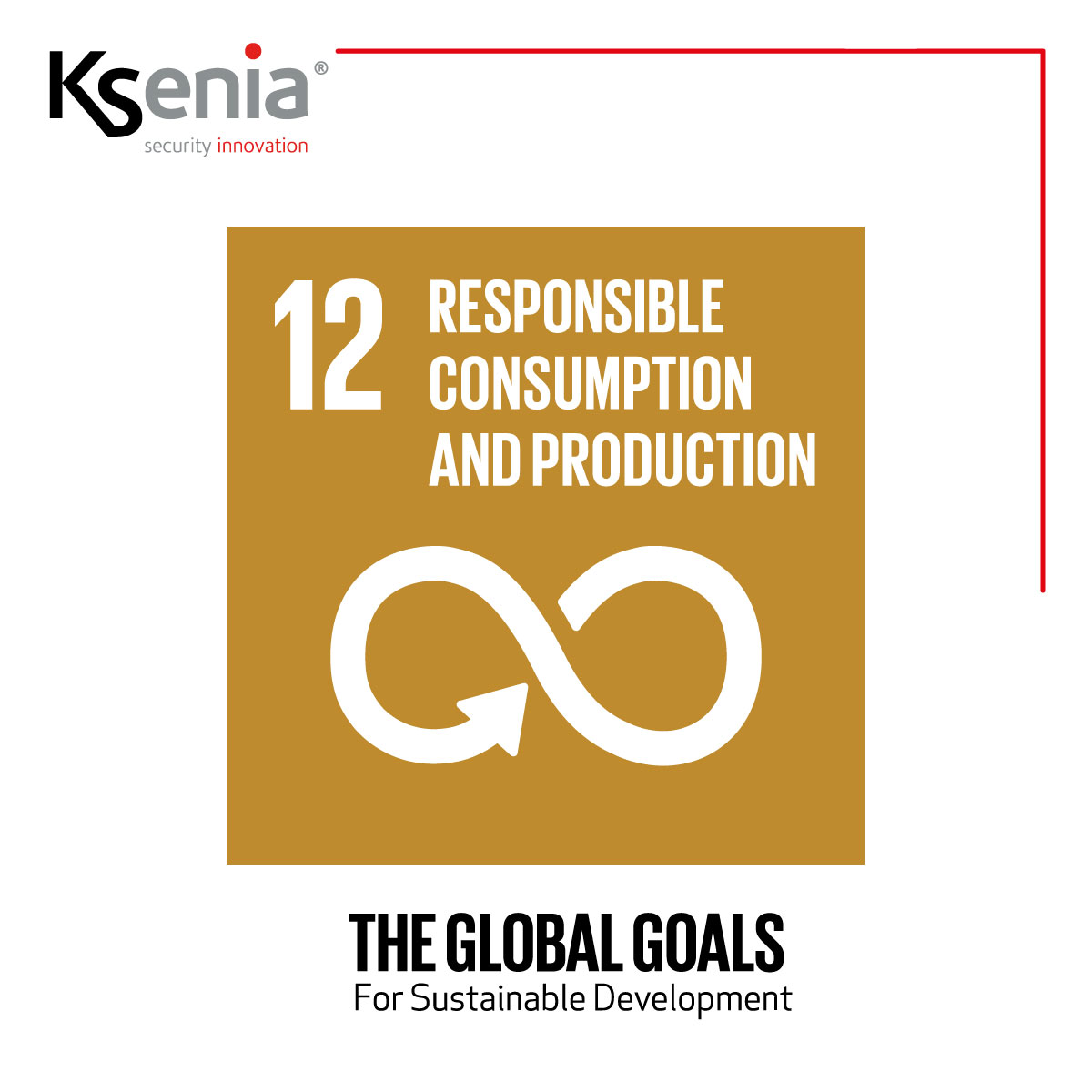 Ksenia Security embraces the Global Goals: responsible consumption and production