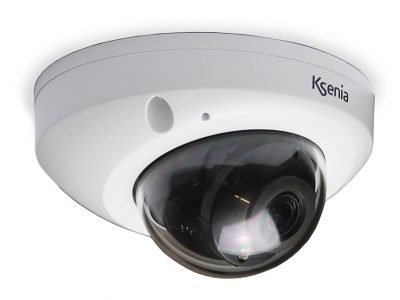 Mini dome la telecamera con installazione a soffitto estremamente piccola e estremamente potente.
